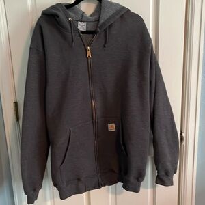 Carhartt men’s hooded zip up sweatshirt XL